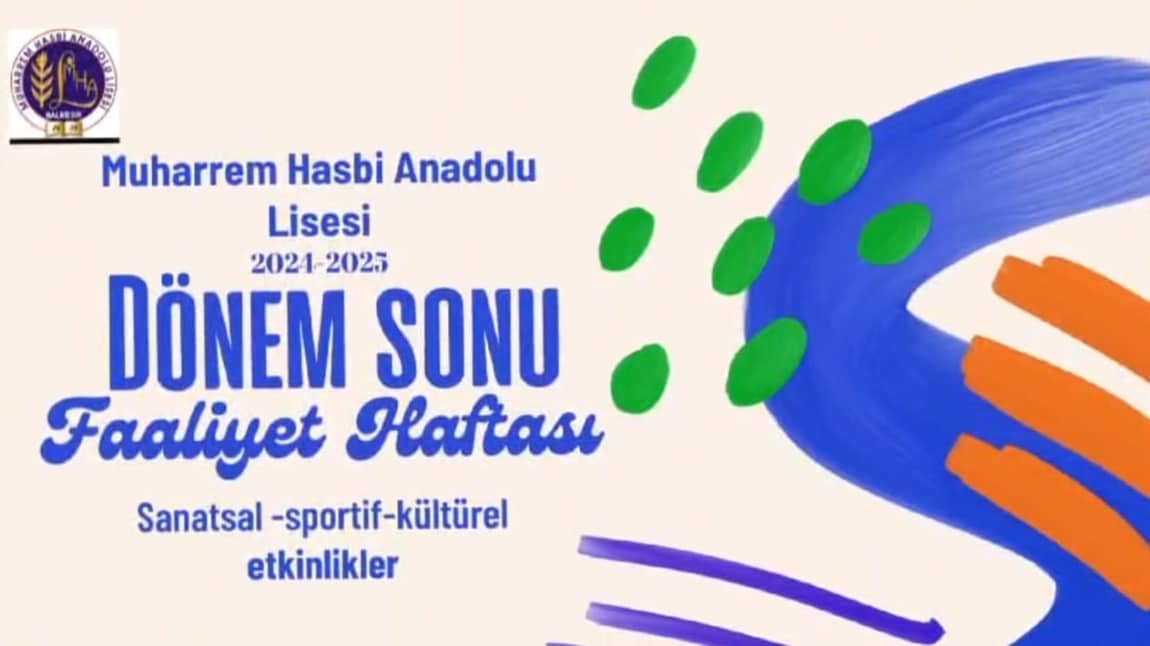 Dönem Sonu Faaliyet Haftası